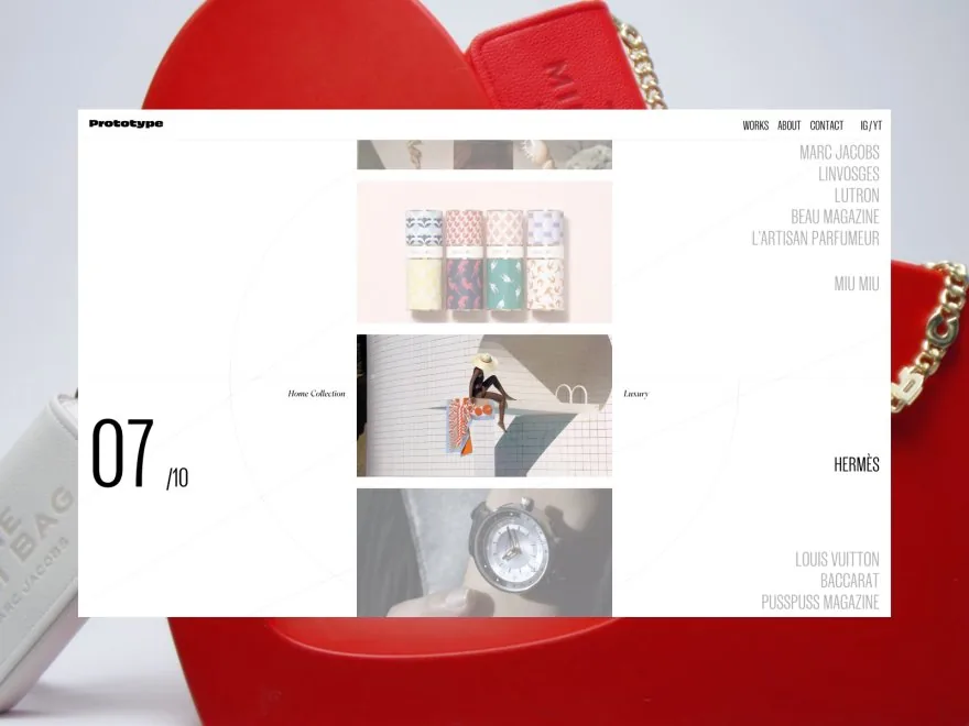 Storefront preview of Beaucoup